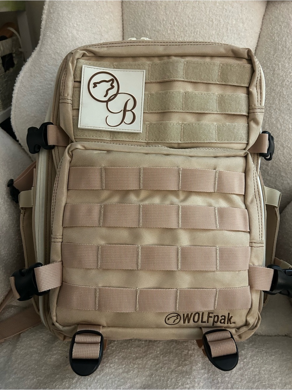 25L “latte” Bombshell WOLFpak backpack